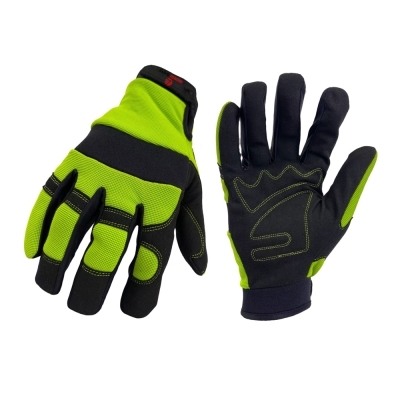 Mechanical Gloves with Padded & Reinforced