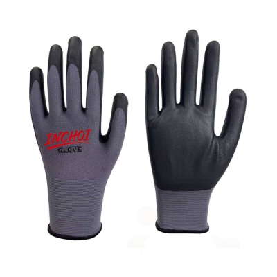 Foam Nitrile Coated Gloves