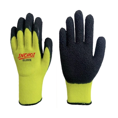 Winter Work Gloves -Terry Liner & Latex Coating