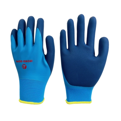Waterproof Gloves, 13-Gauge Liner & Sandy Latex Coating