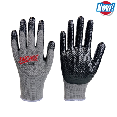Hexa-Comb Nitrile Coated Gloves
