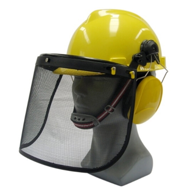 Professional Face Shield | Compatible with Helmet & Ear Muff