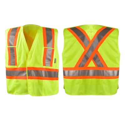 Hi-Vis Multi - Function Reflective Vest   