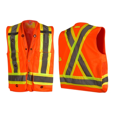 Hi-Vis Multi - Function Reflective Vest     