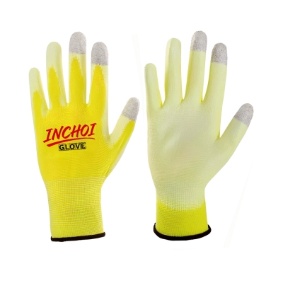 Touch-Screen PU Coated Glove