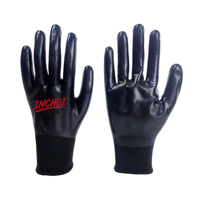 Fully Coated Nitrile Coated Work Gloves