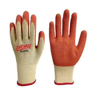 Standard Grade Crinkle Latex Work Gloves