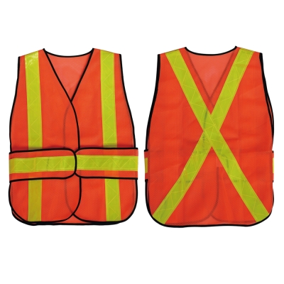 Hi-Vis PVC Reflective Mesh Vest   
