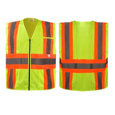 Hi-Vis Multi - Function Reflective Vest  