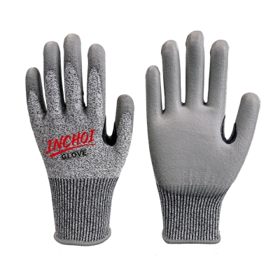 Cut  Resistant  PU Coated Gloves & Reinforced Thumb Crotch
