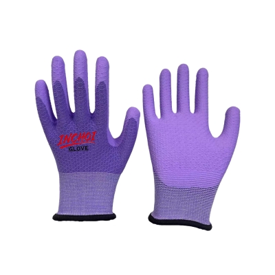 Hexa-Comb Design Kids' Garden Gloves