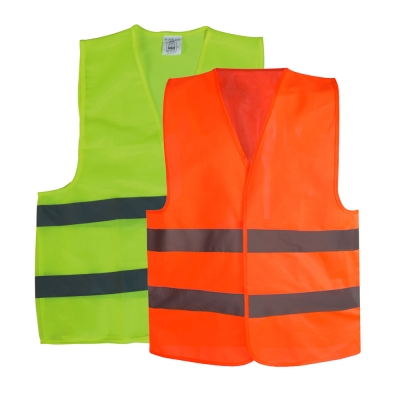 Hi-Vis Two Horizontal Tapes Vest 