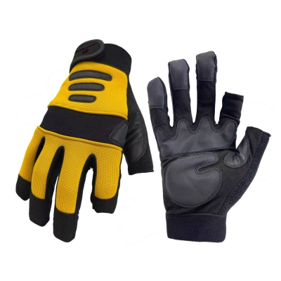 Half-Finger Mechanical Gloves with Enhanced Dexterity