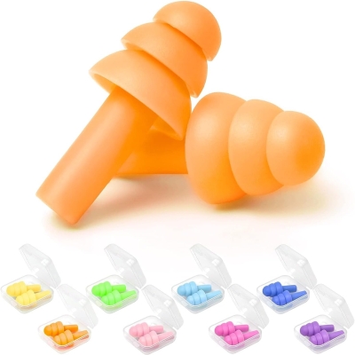 Mushroom Type Silicone Ear Plugs